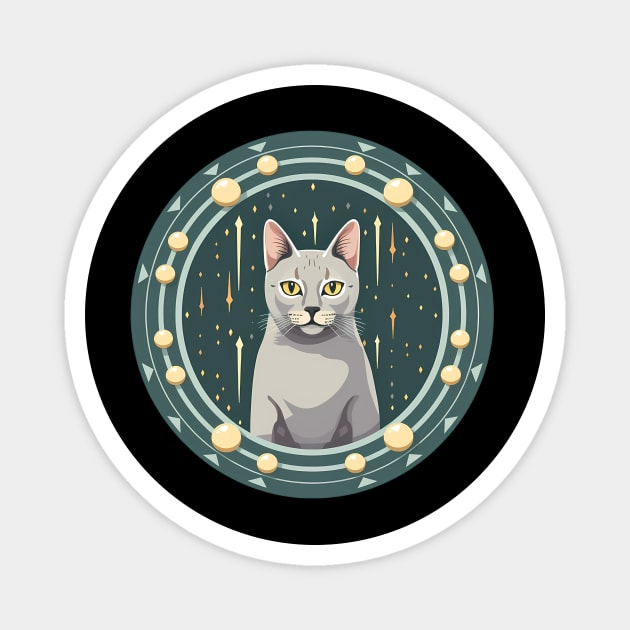 Egyptian Mau Cat Xmas Xmas Ornament, Love Cats Magnet by logiamerch